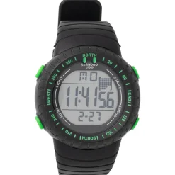LEANDRO LIDO Accesorios De Fitness|Relojes^"Vescia" Unisex Reloj deportivo negro/verde