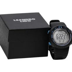 LEANDRO LIDO Accesorios De Fitness|Relojes^"Vescia" Unisex Reloj deportivo negro/azul