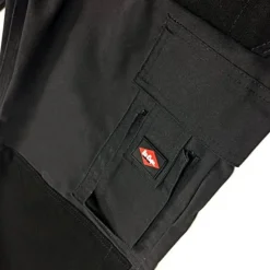 Hombre Lee Cooper Equipo De Trabajo|Vestuario Laboral^Funda Pocket Workwear Hombre Pantalón de trabajo negro LCPNT216-BLK