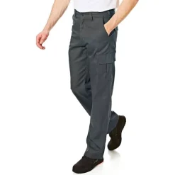 Hombre Lee Cooper Equipo De Trabajo|Vestuario Laboral^Hombre Pantalón de trabajo cargo gris LCPNT205-GRY