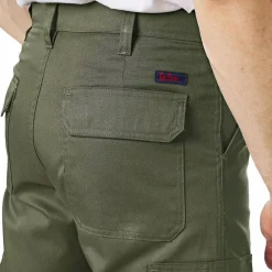 Hombre Lee Cooper Equipo De Trabajo|Vestuario Laboral^Hombre Pantalón de trabajo cargo color caqui LCPNT205-KHA