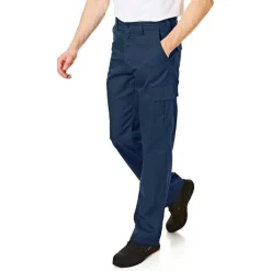 Hombre Lee Cooper Equipo De Trabajo|Vestuario Laboral^Hombre Pantalón de trabajo cargo azul marino LCPNT205-NAVY