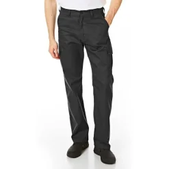 Hombre Lee Cooper Equipo De Trabajo|Vestuario Laboral^Hombre Pantalón de trabajo cargo negro LCPNT205-BLK