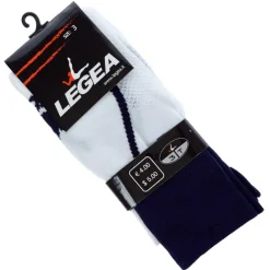 Legea Medias De Fútbol|Equipaciones^Medias de fútbol Gold Pro blanco / azul marino