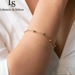 Lobstein & Söhne Otros Accesorios^Lobstein & Söhne "Ida" Mujer Pulsera oro rosa