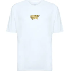 Hombre Lizenz Héroes De La Infancia|Colabos^LOONEY TUNES International Hombre Camiseta CDMTS176WHT