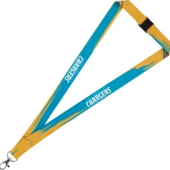 FOCO Fútbol Americano^Los Angeles Chargers NFL Cinta para las llaves de aficionado con funda para la entrada LYNNFPAINTLAC