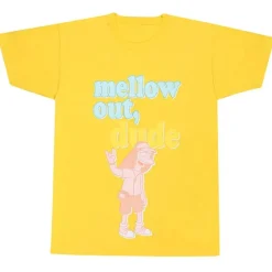 Lizenz Héroes De La Infancia^Los Simpsons Mellow Out Dude Hombre Camiseta SMP06334TSC