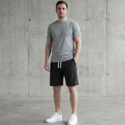 Hombre Lotto Ropa De Fitness|Pantalones Cortos^Bermuda algodón Hombre Pantalones cortos de felpa MBEX10007