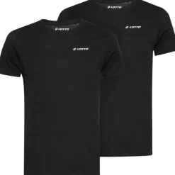 Hombre Lotto Multipacks|Ropa Interior^Hombre Camisetas interiores Camiseta Pack de 2 negro 39510918