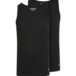 Hombre Lotto Multipacks|Ropa Interior^Hombre Camisetas interiores Camiseta sin mangas Pack de 2 negro 39510718