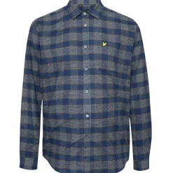 Hombre Lyle and Scott Camisas Y Polos^Lyle y Scott Check Hombre Camisa de manga larga LW1707V-Z271
