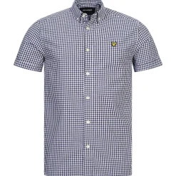 Hombre Lyle and Scott Camisas Y Polos^Lyle y Scott Gingham Hombre Camisa de manga corta SW1201V-Z650
