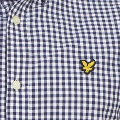 Hombre Lyle and Scott Camisas Y Polos^Lyle y Scott Gingham Hombre Camisa de manga corta SW1201V-Z650