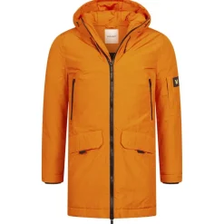 Hombre Lyle and Scott Outdoor|Chaquetas^Lyle y Scott Zip Detail Parka Hombre Chaquetón JK1325V-W118