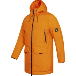Hombre Lyle and Scott Outdoor|Chaquetas^Lyle y Scott Zip Detail Parka Hombre Chaquetón JK1325V-W118