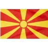 MUWO Otros Accesorios|Tienda Para Aficionados^Macedonia del Norte Bandera "Nations Together" 90 x 150 cm
