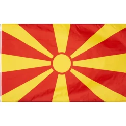 MUWO Otros Accesorios|Tienda Para Aficionados^Macedonia del Norte Bandera "Nations Together" 90 x 150 cm