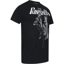 Hombre Lizenz Héroes De La Infancia|Camisetas^MARAVILLA The Punisher One Man Army Hombre Camiseta FBMTS789BLK