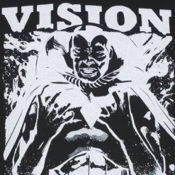 Hombre Lizenz Héroes De La Infancia|Camisetas^MARAVILLA Vision Hombre Camiseta FBMTS781BLK