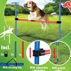 maxxpro Suministros Para Mascotas^Agilidad Spring Stick - Conjunto Agilidad para perros 47432