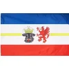 MUWO Otros Accesorios^Mecklemburgo-Pomerania Occidental "Deutschland" Bandera 90x150cm