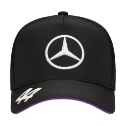 Mercedes AMG Deportes De Motor|Colabos^Petronas Fórmula 1 x Conductor Lewis Hamilton Hombre Gorra Trucker 701227945-002