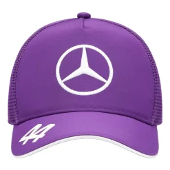 Mercedes AMG Deportes De Motor|Colabos^Petronas Fórmula 1 x Conductor Lewis Hamilton Hombre Gorra Trucker 701227945-003