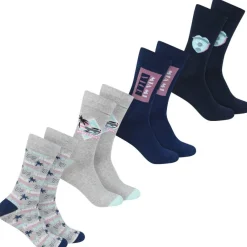 Hombre Lizenz Multipacks|Héroes De La Infancia^Miami Vice Hombre Calcetines 4 pares 93891887