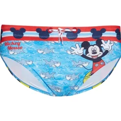 Sun City Natación|Héroes De La Infancia^Mickey Mouse Disney Niño Bañador slip ET1798-azul claro