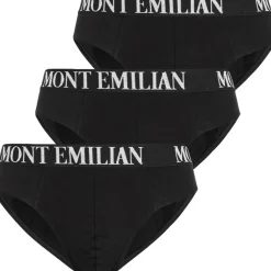 Hombre MONT EMILIAN Multipacks|Ropa Interior^"Avignon" Hombre Calzoncillos slip Pack de 3 negro