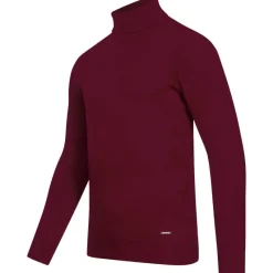 Hombre MONT EMILIAN Sudaderas Y Jerséis^"Le Mans" Hombre Jersey de cuello vuelto vino tinto