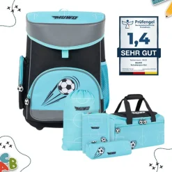 MUWO Héroes De La Infancia|Bolsos^"Lil Leo" Niño Mochila escolar Conjunto 5 piezas.