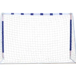 MUWO Balcón & Jardín|Gol De Fútbol^Portería de fútbol grande de acero 3 x 2 m azul/blanco