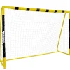 MUWO Balcón & Jardín|Game & Fun^Portería de fútbol grande de acero 3 x 2 m negro/amarillo