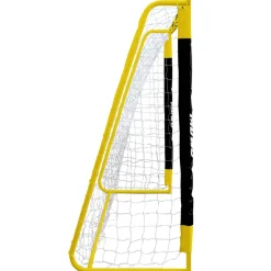 MUWO Balcón & Jardín|Game & Fun^Portería de fútbol grande de acero 3 x 2 m negro/amarillo