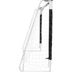 MUWO Game & Fun|Balcón & Jardín^Portería de fútbol grande de acero 3 x 2 m negro/blanco