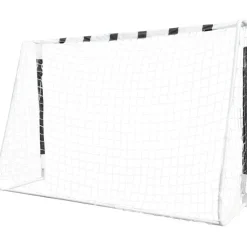 MUWO Game & Fun|Balcón & Jardín^Portería de fútbol grande de acero 3 x 2 m negro/blanco