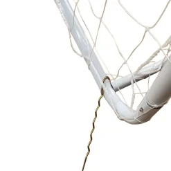 MUWO Game & Fun|Balcón & Jardín^Portería de fútbol grande de acero 3 x 2 m negro/blanco