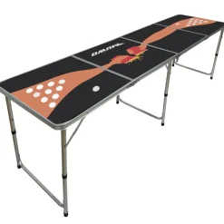 MUWO Balcón & Jardín|Game & Fun^"Teamplayer" Mesa de beer pong Conjunto con 22 vasos