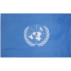 MUWO Otros Accesorios^Naciones Unidas "Around the World" Bandera 90x150cm