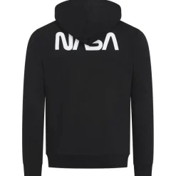 Hombre NASA Sudaderas Y Jerséis^Circle Hoodie Hombre Sudadera con capucha TMMHS007BLK