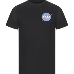 Hombre NASA Camisetas^Core Logo Hombre Camiseta TMMTS006BLK