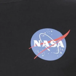 Hombre NASA Camisetas^Core Logo Hombre Camiseta TMMTS006BLK