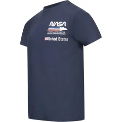 Hombre NASA Camisetas^Plane Aeronautics Hombre Camiseta TMMTS015NVY