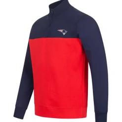 Fanatics Fútbol Americano^New England Patriots NFL 1/4-Zip Hombre Sudadera 261974