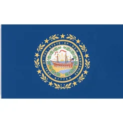 MUWO Fútbol Americano|Otros Accesorios^Nuevo Hampshire "America Edition" Bandera 90x150cm