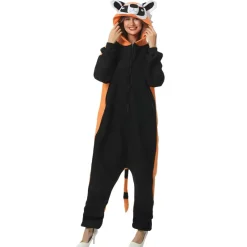 MIESEPETER Disfraces^Panda Rojo Mono Unisex Disfraz ®