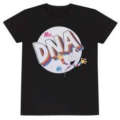 Lizenz Héroes De La Infancia^Parque Jurásico Mr DNA Hombre Camiseta JUP05952TSB