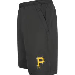 Fanatics Béisbol^Piratas de Pittsburgh MLB Hombre Pelota de béisbol Pantalones cortos 3117MBLKS21PPI
